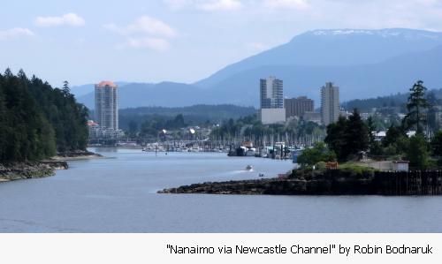 Nanaimo via Newcastle Channel by Robin Bodnaruk